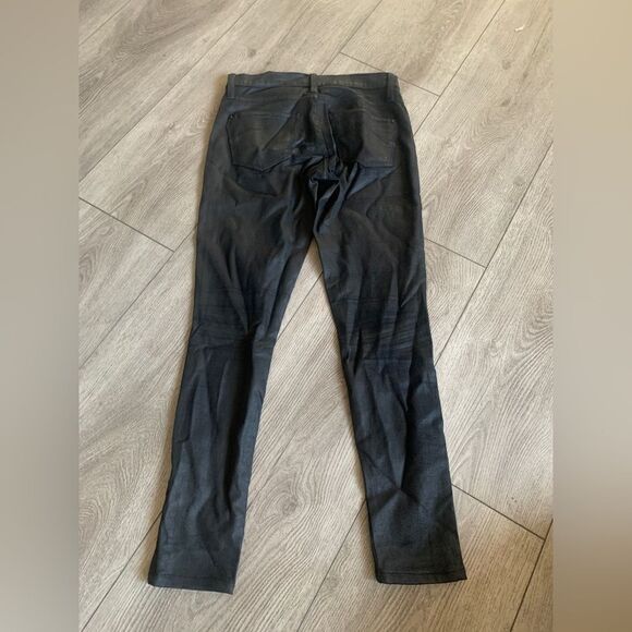 James jeans twiggy black heather  woman’s pants used - Picture 2 of 5